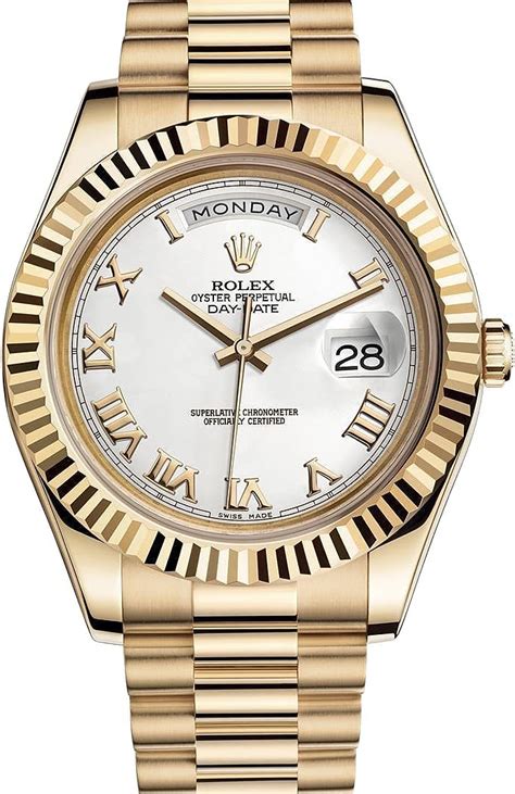 rolex day date ii 2 president yellow gold watch 218238|Rolex m228238.